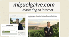 Desktop Screenshot of miguelgalve.com